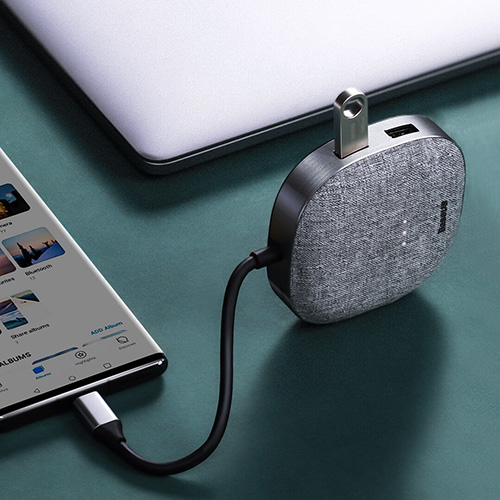 Baseus Fabric Series 7 in 1 Type-C Multifunctional HUB Adapter